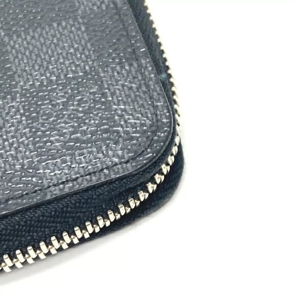 LOUIS VUITTON N63095 Zippy Wallet-Vertical Long Wallet Black/SilverHardware - Picture 13 of 16